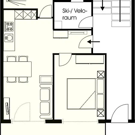 公寓 Minchueletta 1